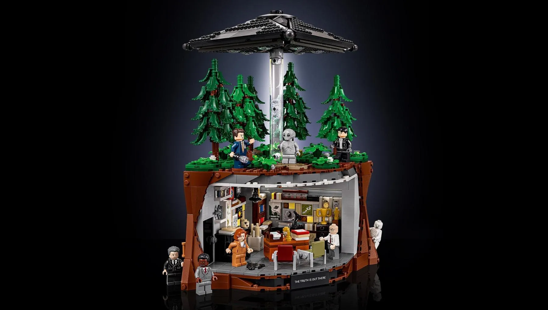 LEGO X-Files, il set con l’UFO: è nato dopo oltre dieci anni di tentativi