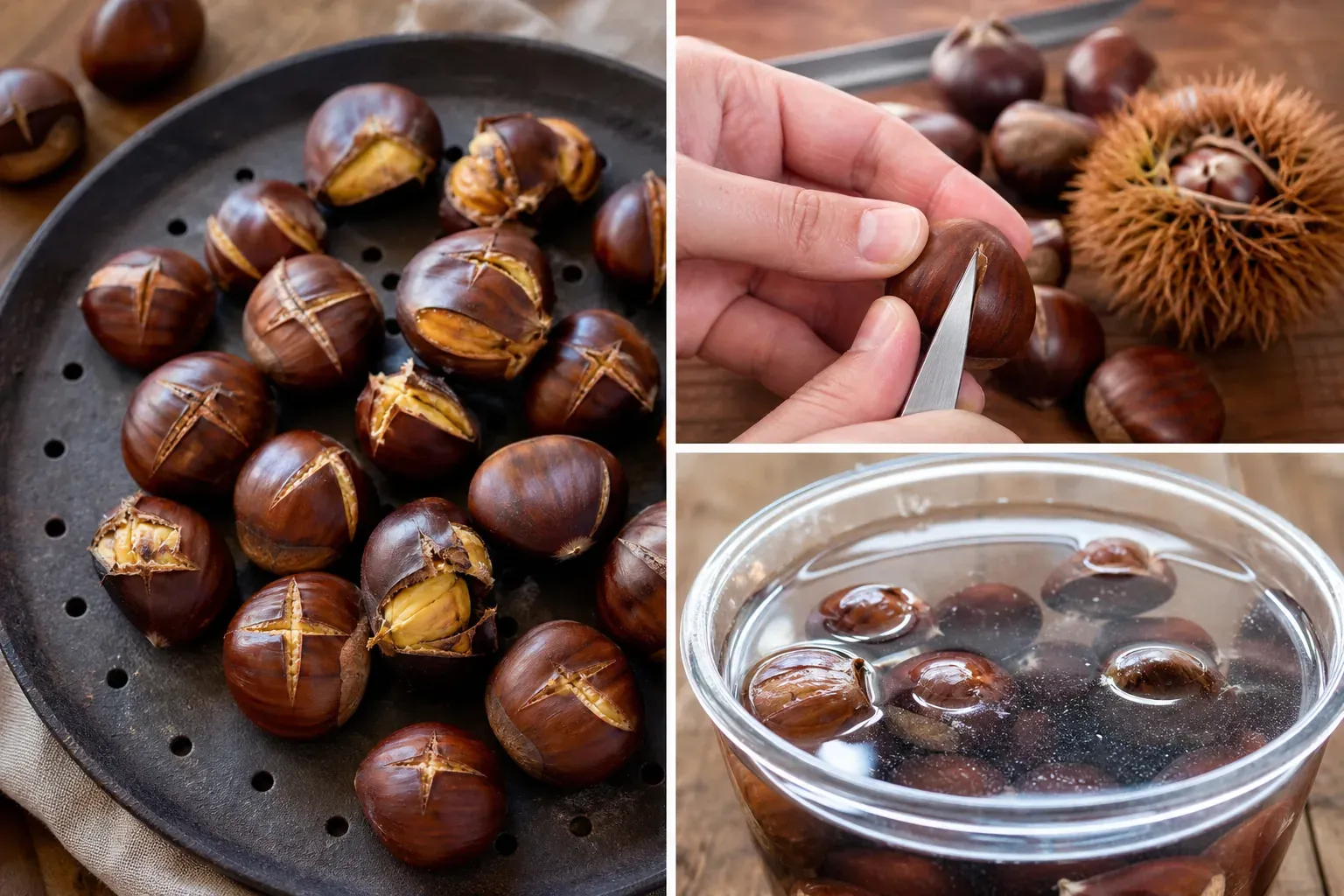 Castagne come prepararle: guida senza rischi