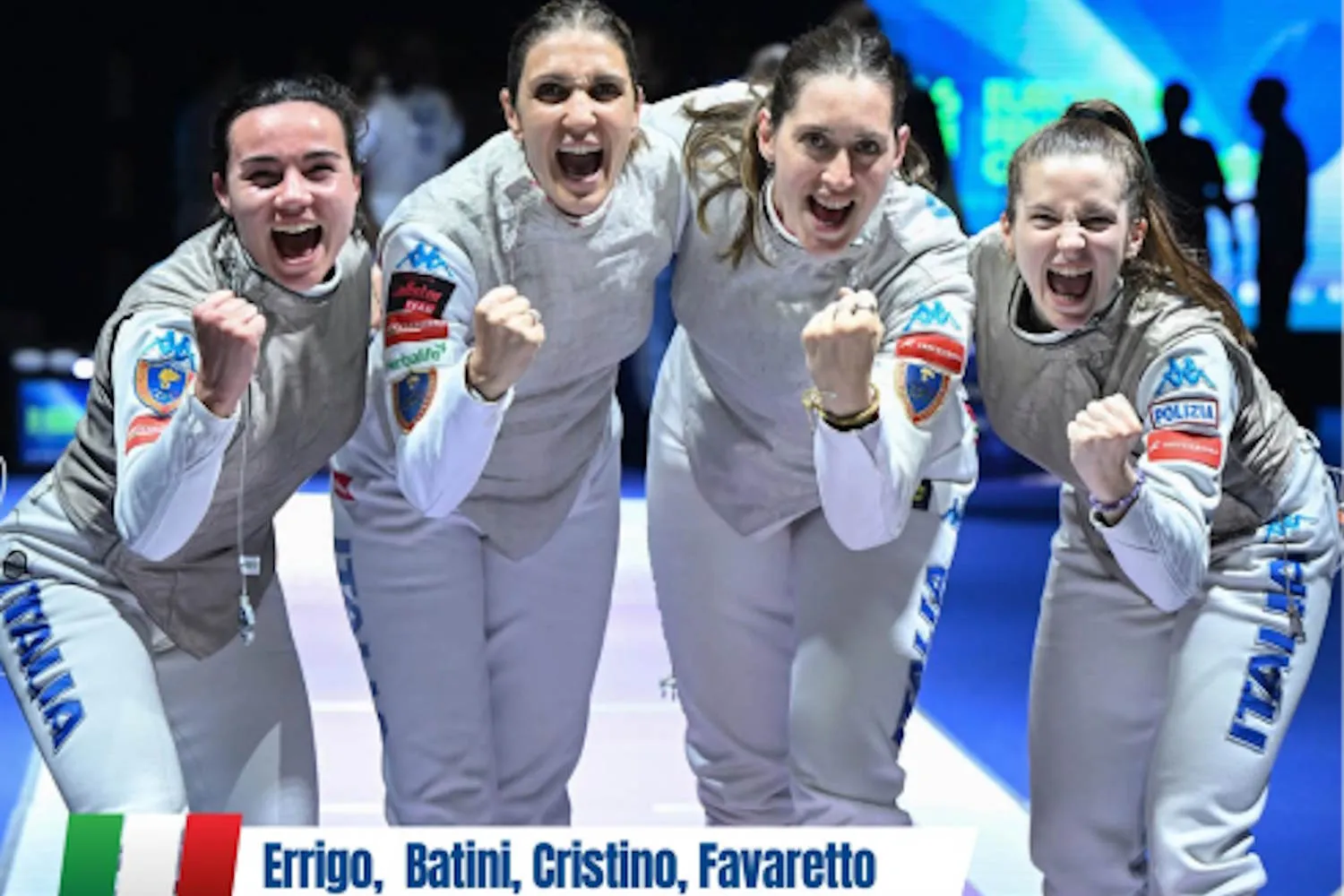 Europei di scherma, un’altra medaglia d’oro! Il fioretto femminile è ancora una volta campione (e le medaglie di Arianna Errigo non si contano più)