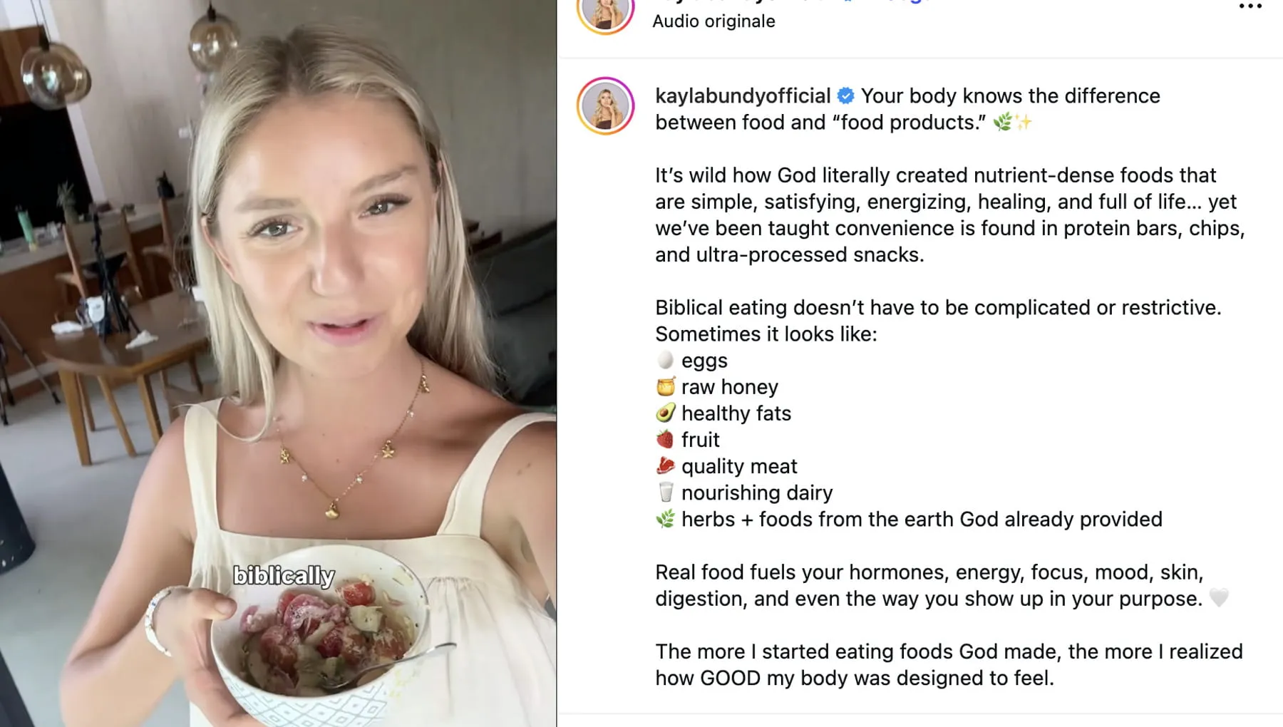 La nuova moda social? Mangiare come re Salomone ed Esaù