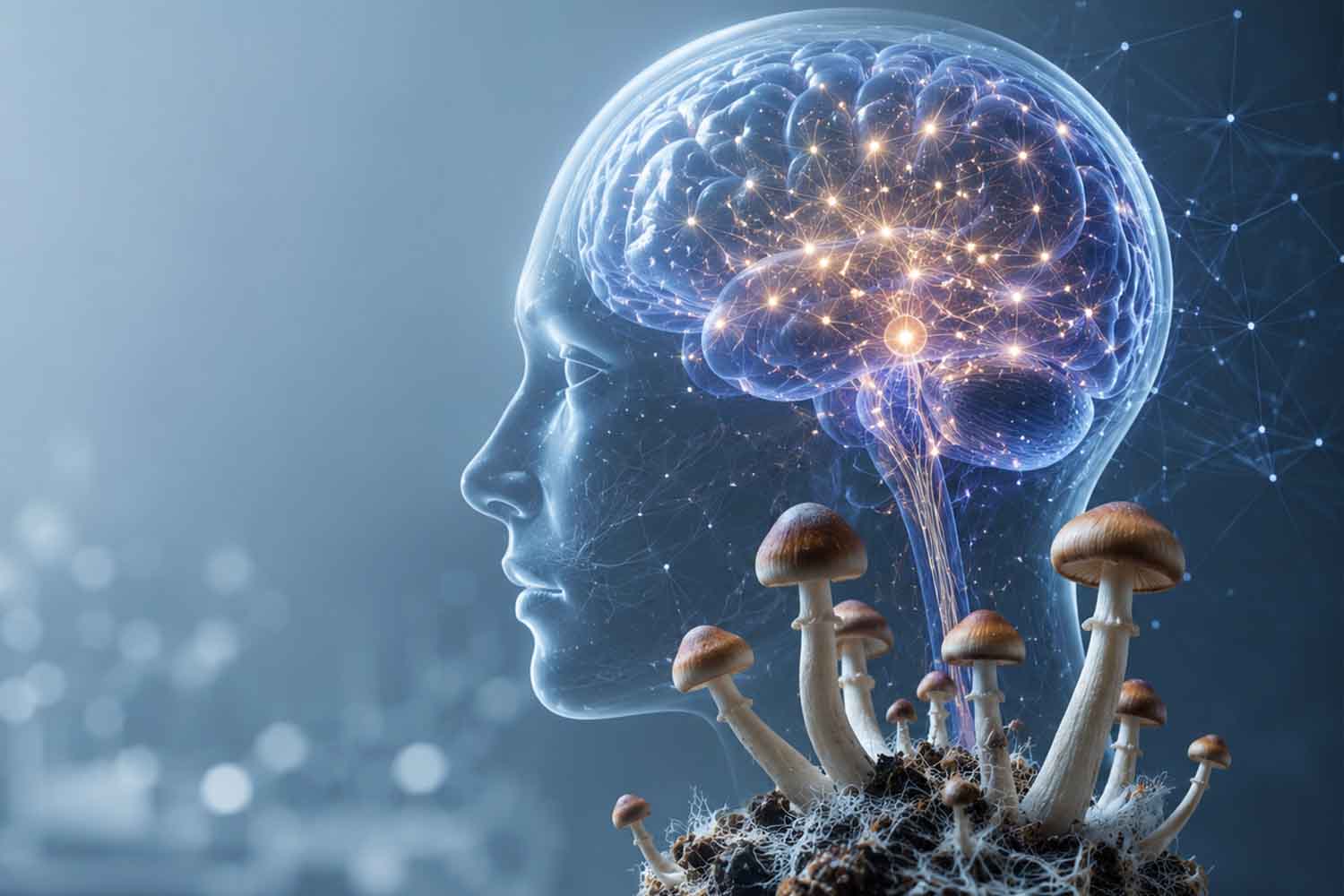 Funghi allucinogeni, cosa succede al cervello durante e dopo un mese dall'assunzione (anche di una sola dose)
