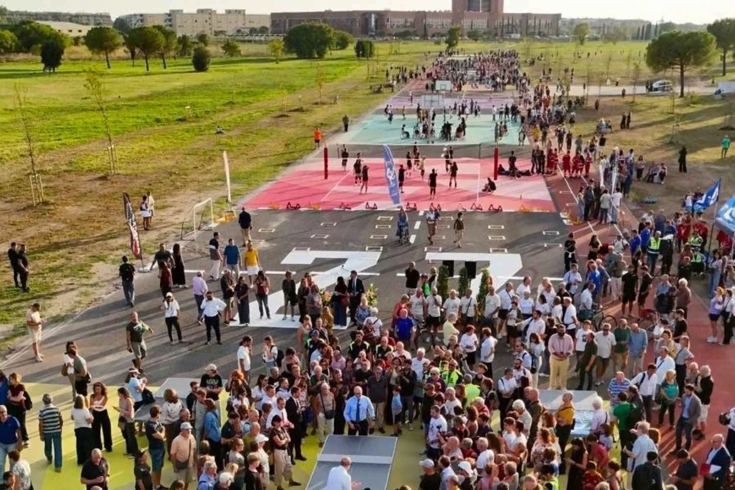 Era il primo aeroporto italiano, ora è il playground più grande d'Europa: così Centocelle rinasce