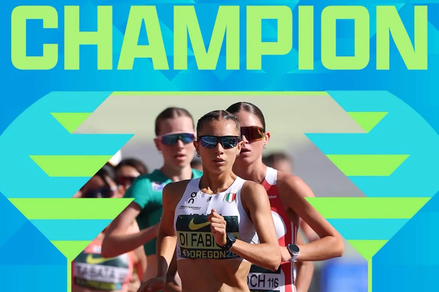 Serena Di Fabio è campionessa del mondo U20 nei 5000 metri marcia su pista, è la prima azzurra della storia a conquistare il titolo