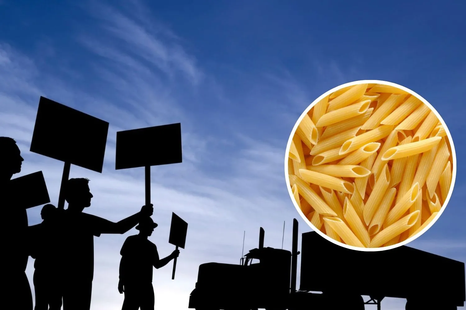Pasta a rischio per le proteste al Sud: Rummo ferma la produzione e La Molisana attinge alle scorte