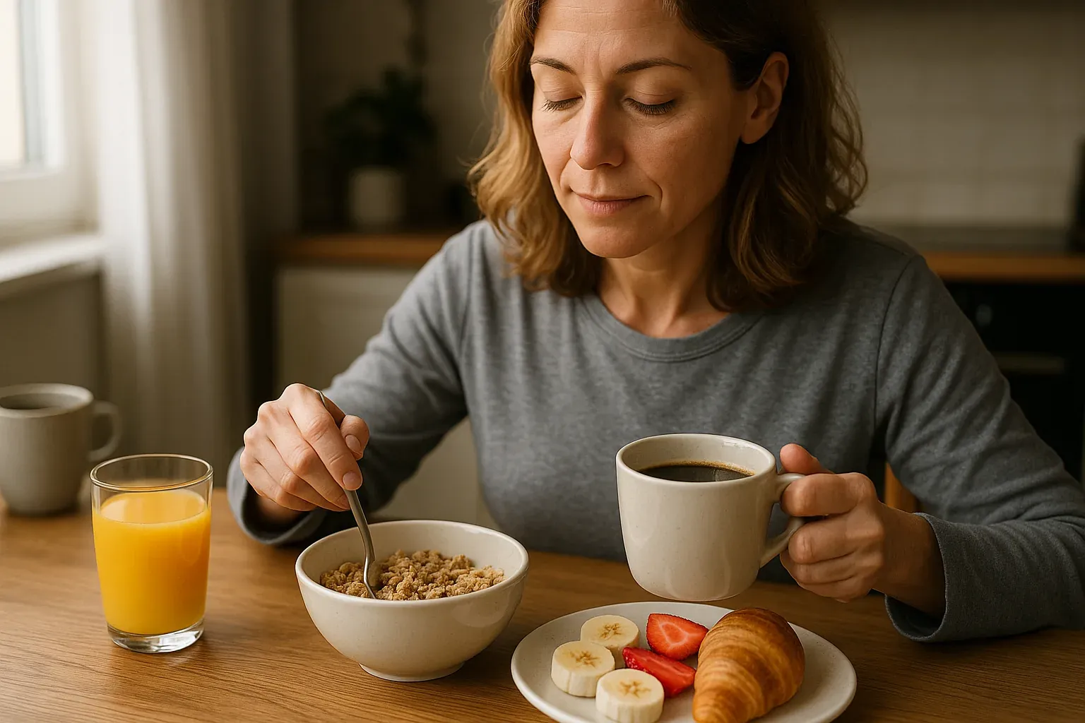 Metabolismo abitudini quotidiane: colazione, pasti e caffè