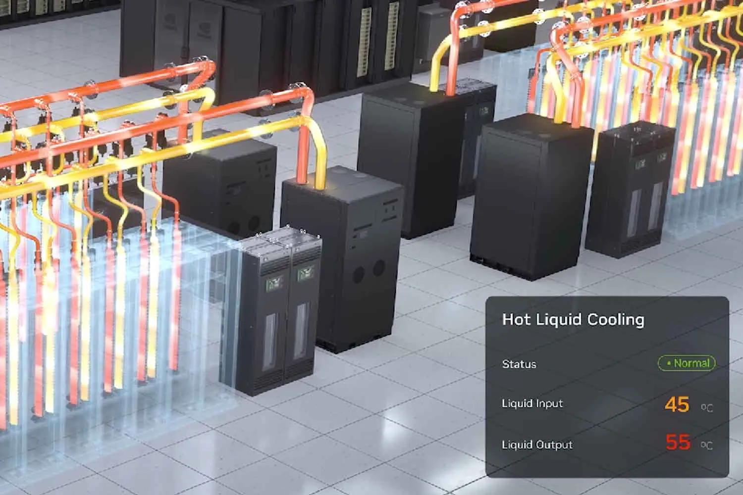 Nvidia ha trovato il modo di raffreddare i data center senza praticamente utilizzare l'acqua