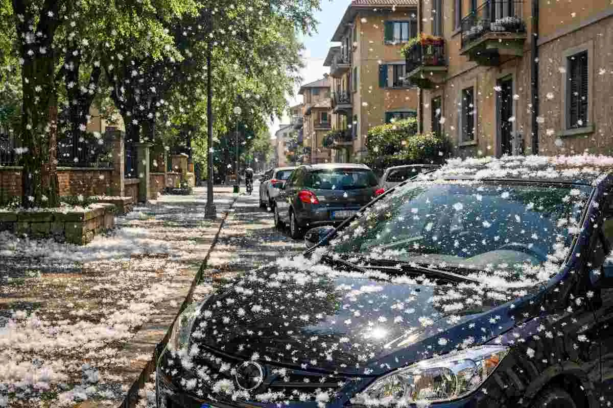 Pappi del pioppo, perché la "neve di primavera" non è la vera causa delle allergie - benessereblog.it