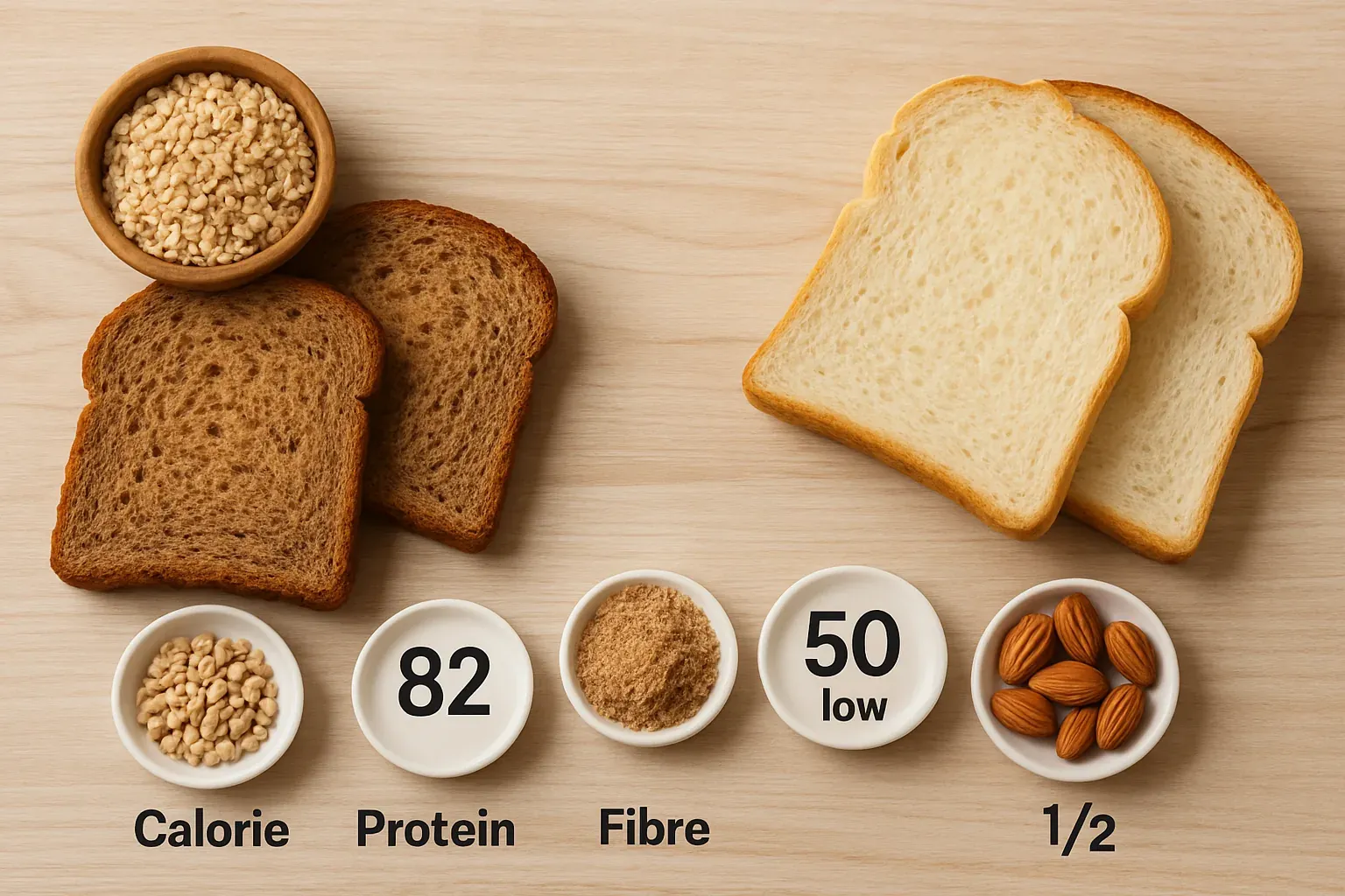 Pane integrale vs bianco: come scegliere