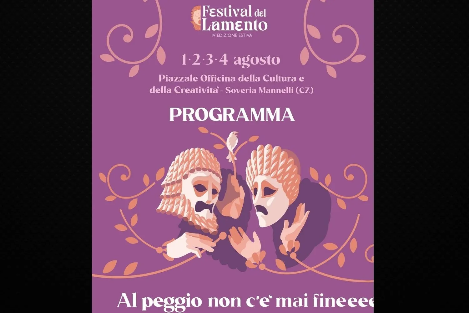 Esiste un festival dedicato solo ai lamenti: è in Calabria e puoi lagnarti o rammaricarti a oltranza per 4 giorni