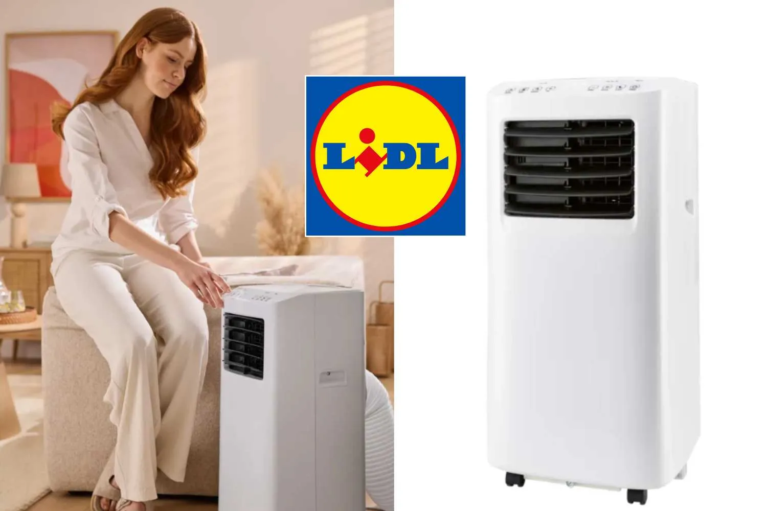 Non solo ventilatori: Lidl abbassa il prezzo del climatizzatore portatile, per rinfrescare casa a meno di 140 euro