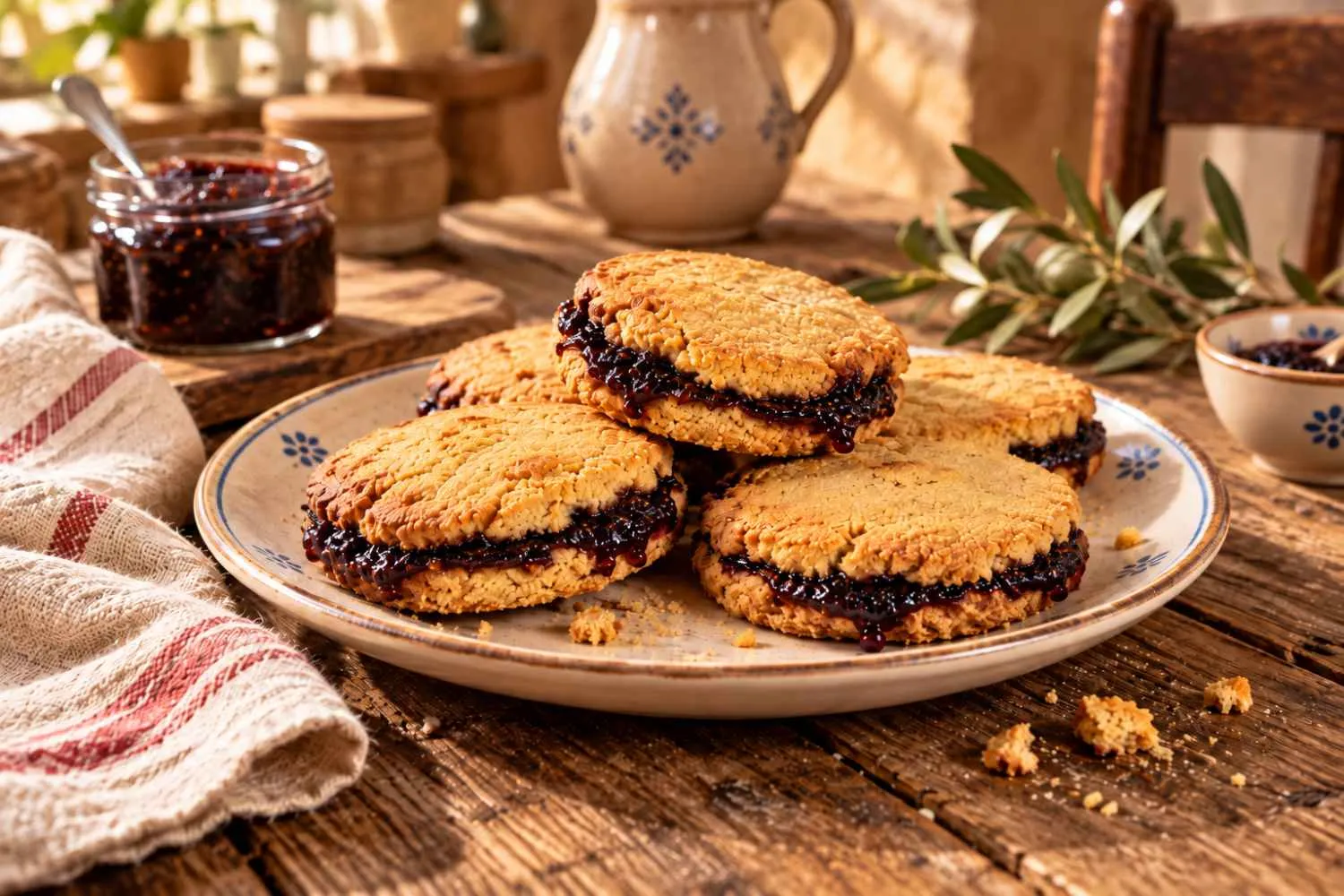 Prima dei biscotti industriali c'erano loro: i dolcetti salentini con farina d'orzo e marmellata che meritano di essere riscoperti