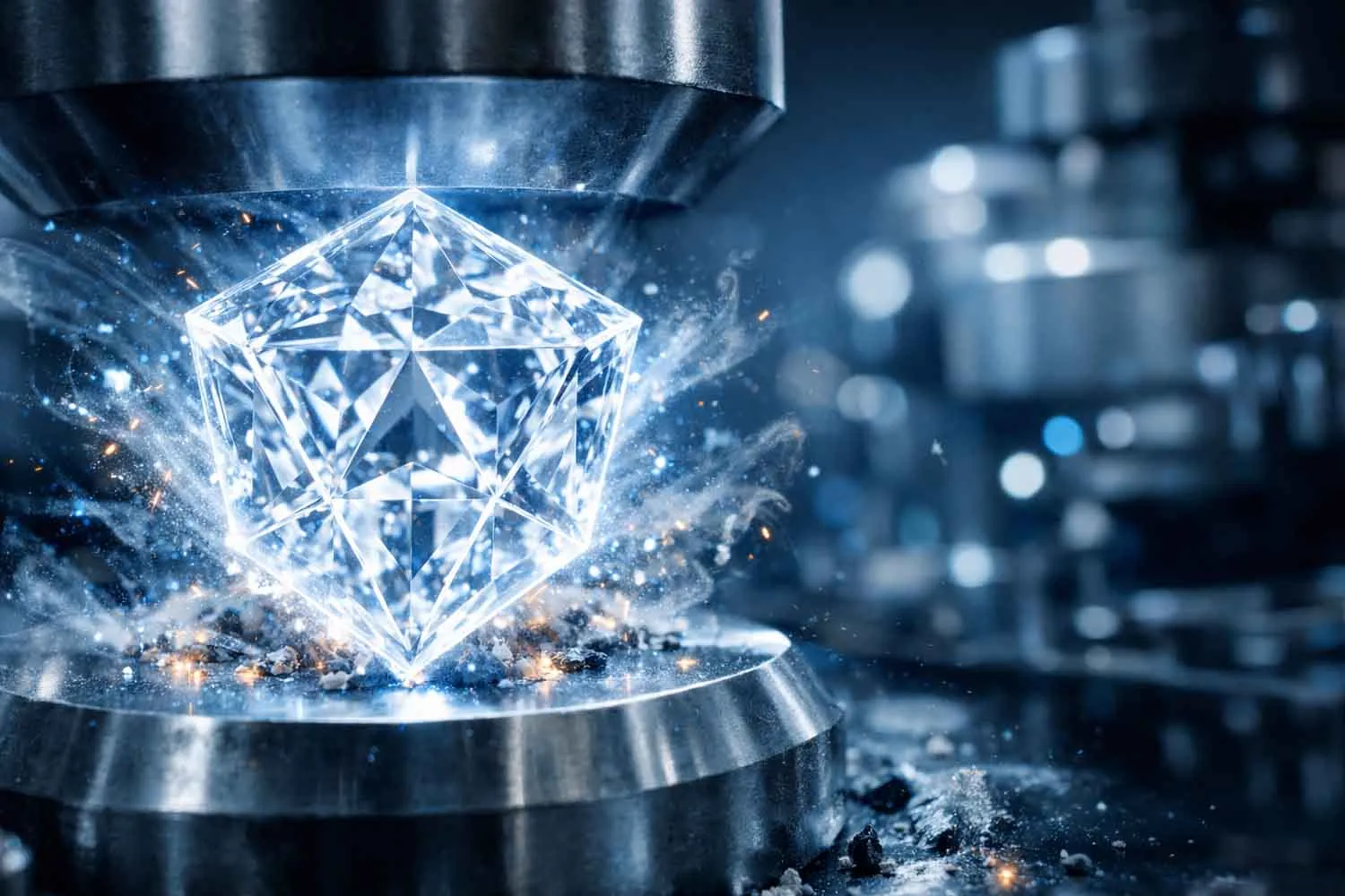 Diamante esagonale: gli scienziati riescono a creare in laboratorio il rarissimo cristallo nato dagli impatti dei meteoriti