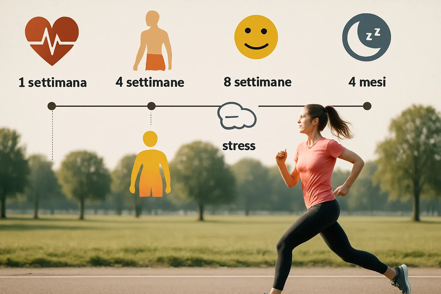Benefici della corsa: cambiamenti nel corpo e nella mente