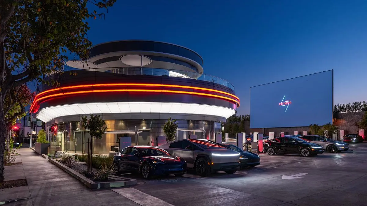 La rivincita del Tesla Diner: è il Supercharger più usato al mondo - HDmotori.it