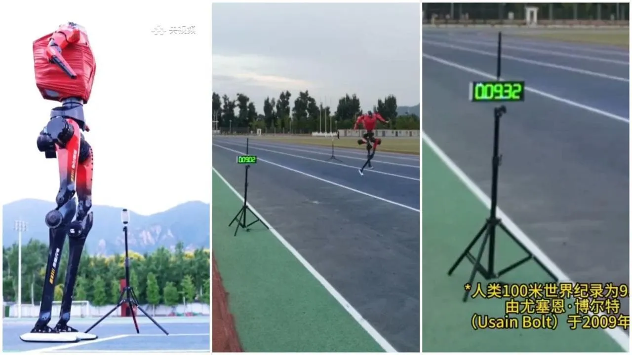 L'umanoide Lightning batte il record di Usain Bolt: corre i 100 metri in 9,32 secondi