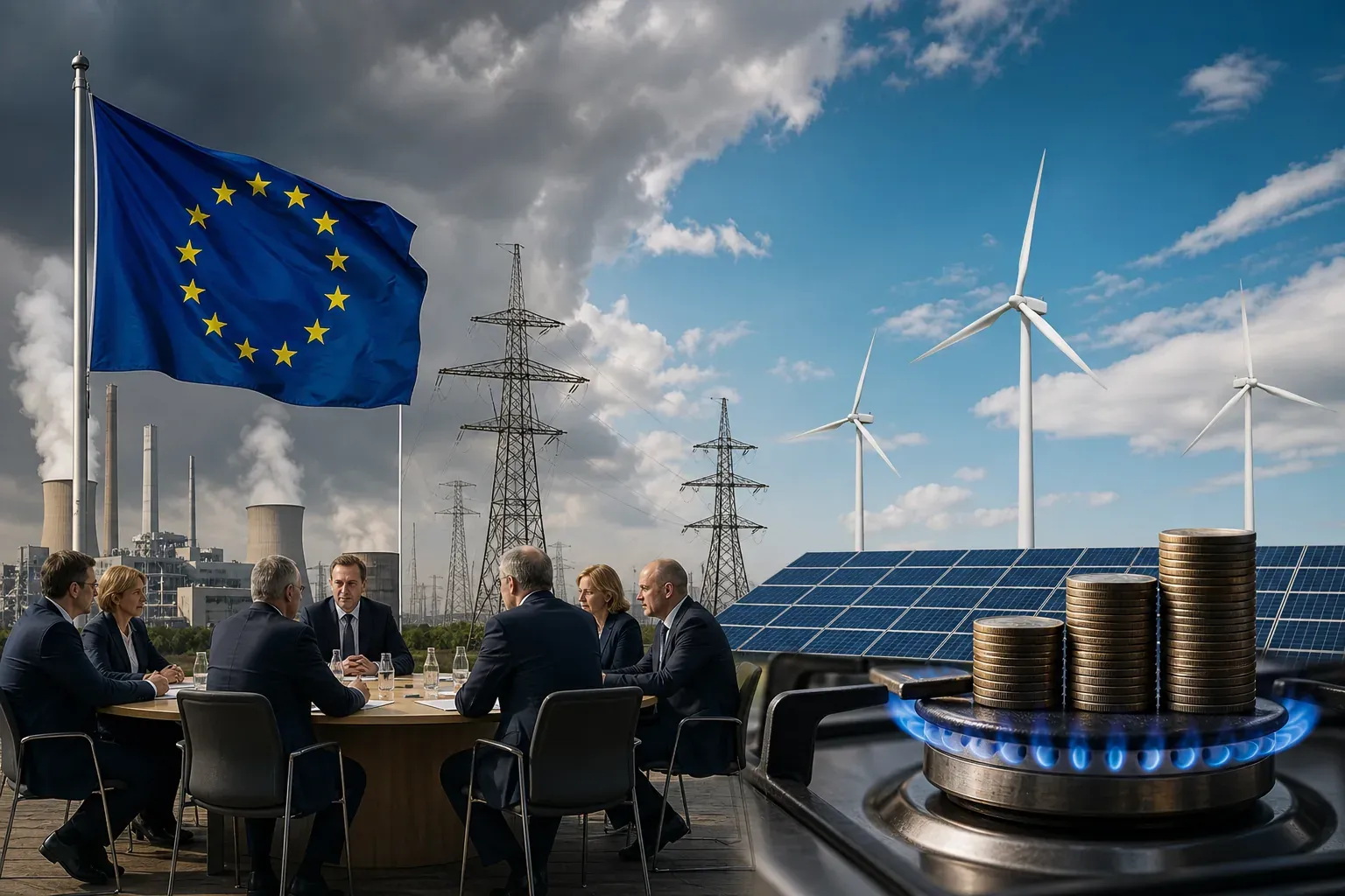 ETS 2 prezzi energia: misure urgenti dal Consiglio europeo