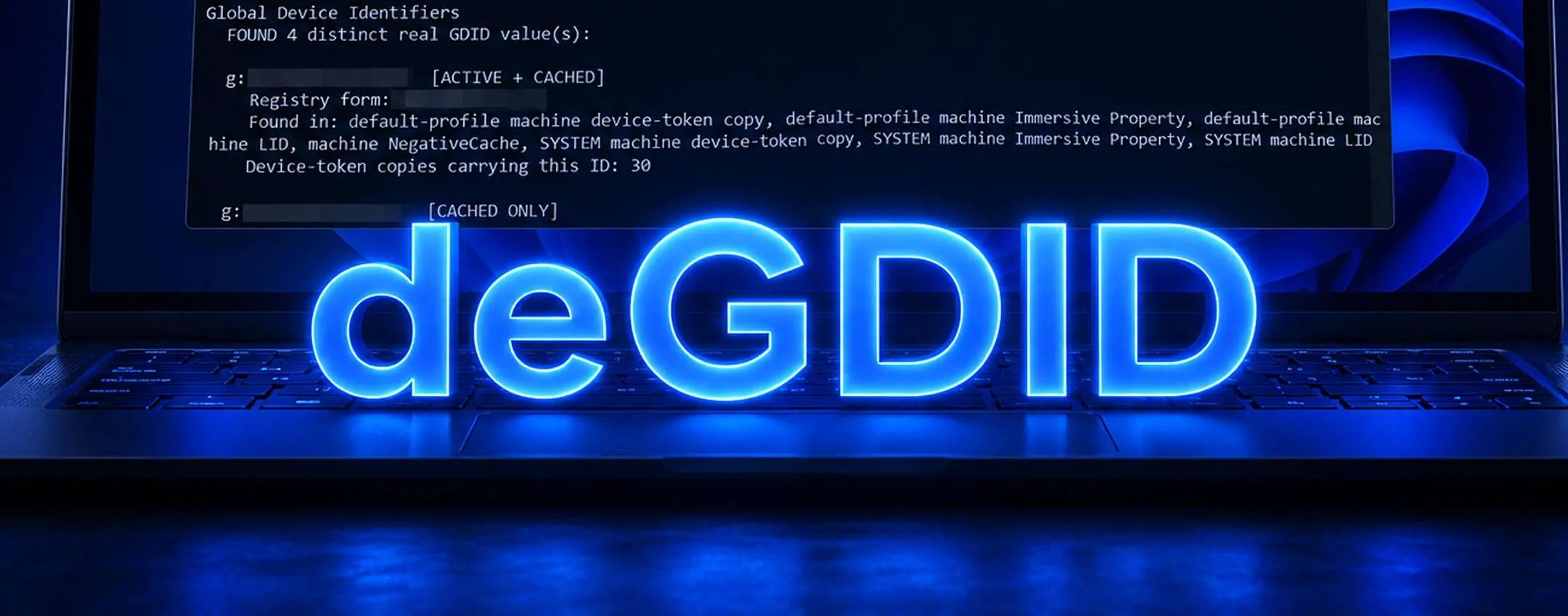 deGDID blocca il tracker di Windows, lo script ferma GDID