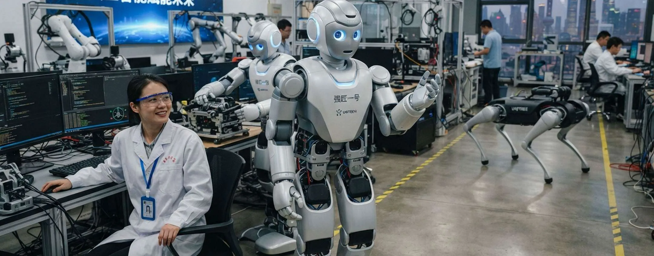 Ban dei robot umanoidi cinesi negli Stati Uniti