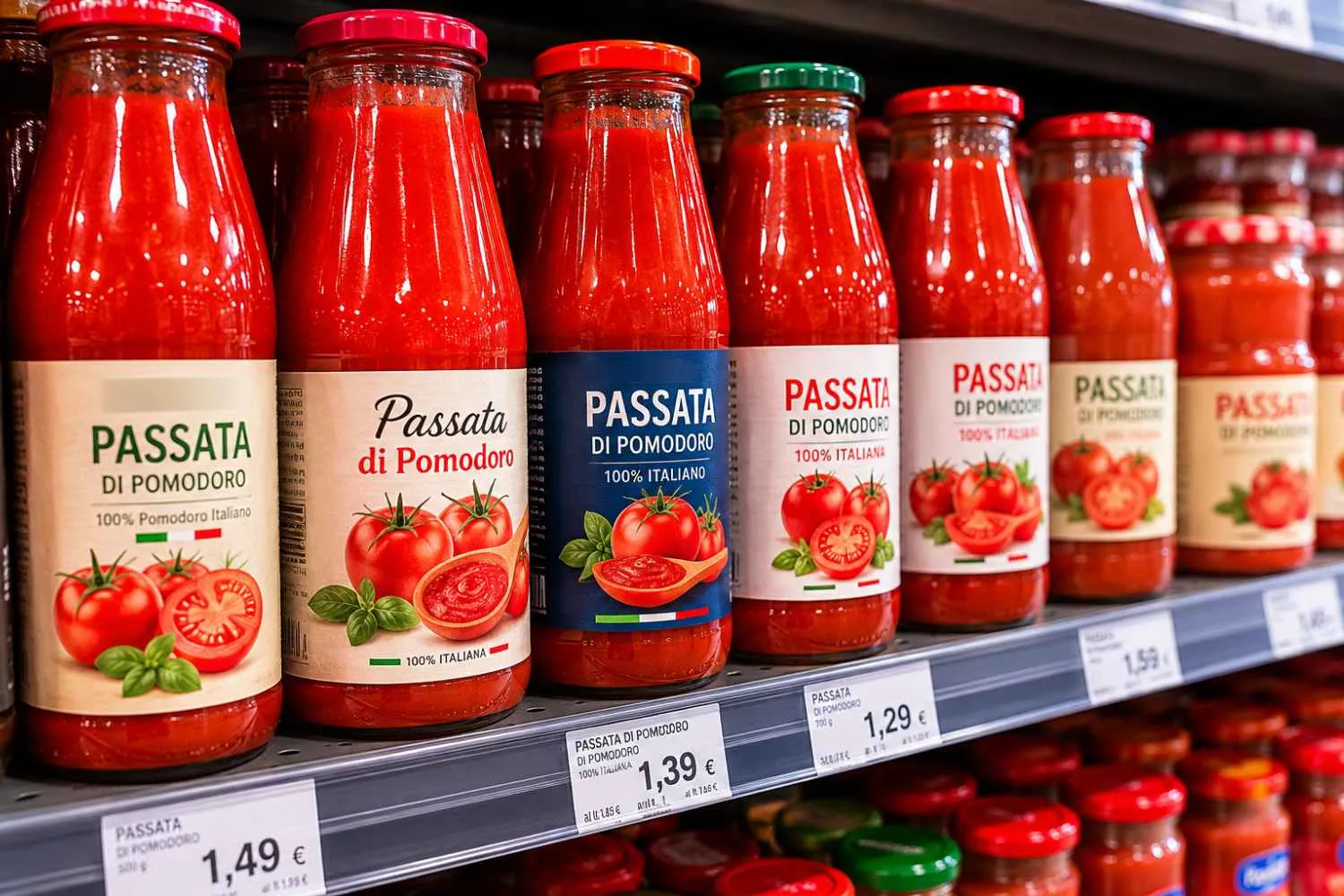Passata di pomodoro: scopri il trucco per scoprire (dal lotto) se è la più fresca del supermercato