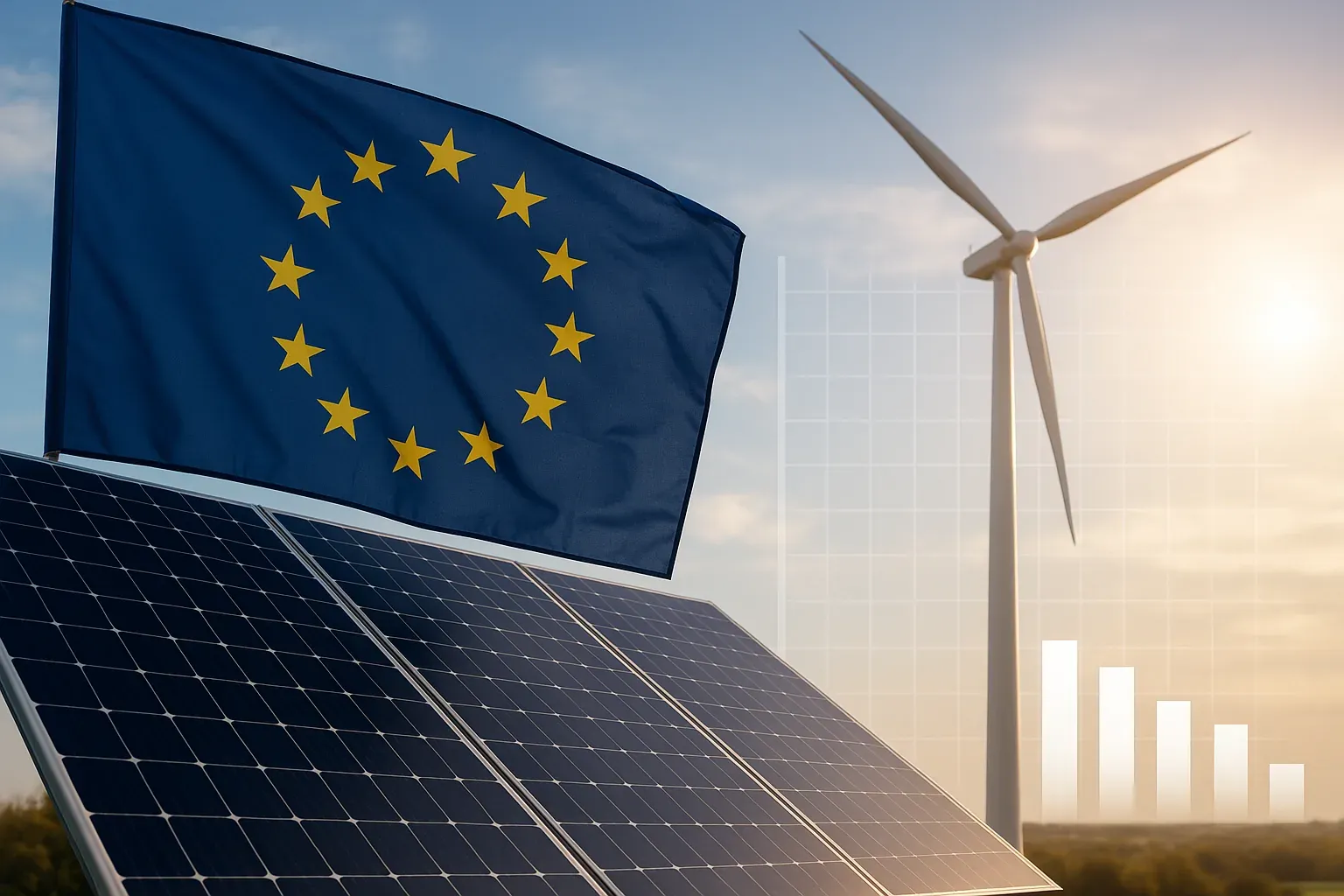 Rinnovabili UE 2030: il 66% dei piani nazionali sotto il target REPowe