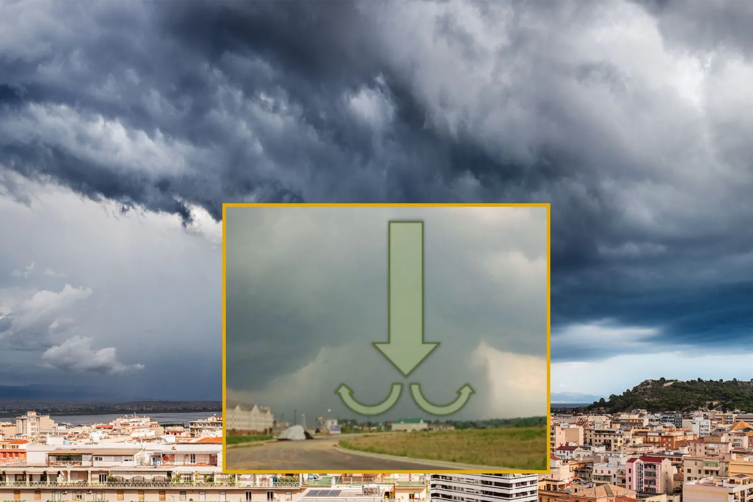 Prima caldo asfissiante, poi all’improvviso vento forte e temporali: ti spiego come funziona il downburst (a cui dobbiamo abituarci)