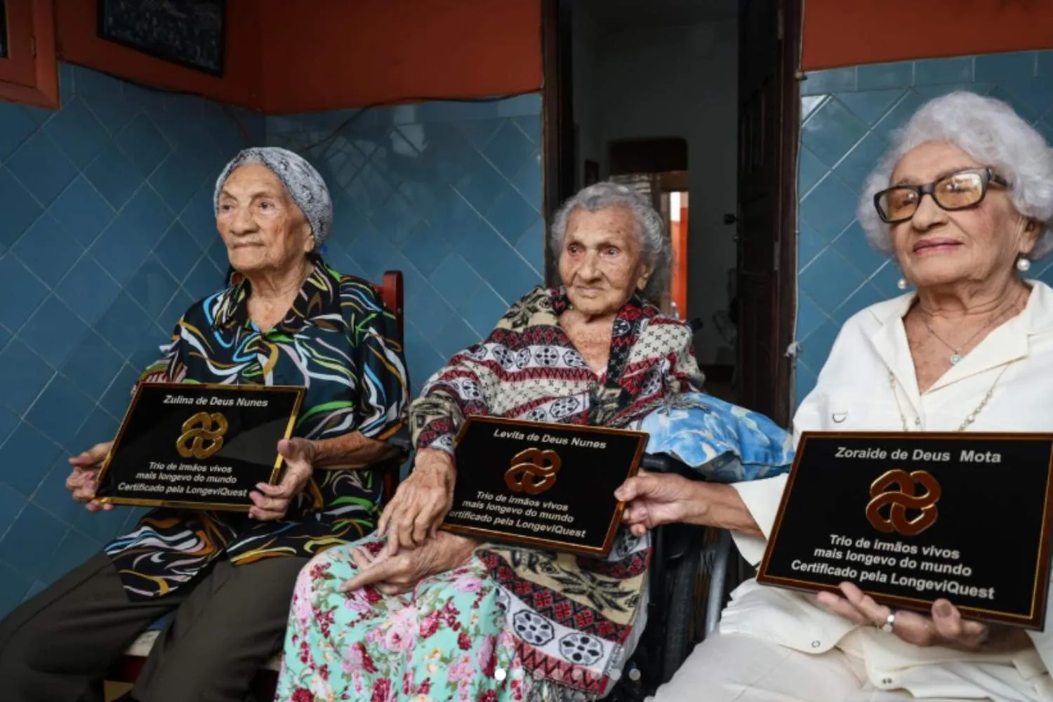 Tre sorelle brasiliane da record, insieme hanno più di 316 anni: incoronate dal Guinness dei Primati