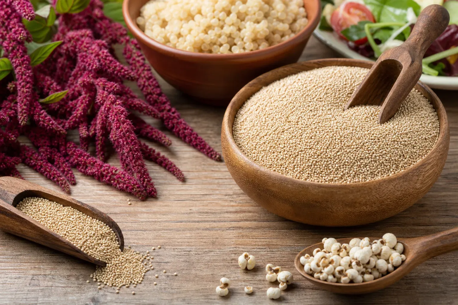 Amaranto proprietà nutrizionali: proteine e minerali