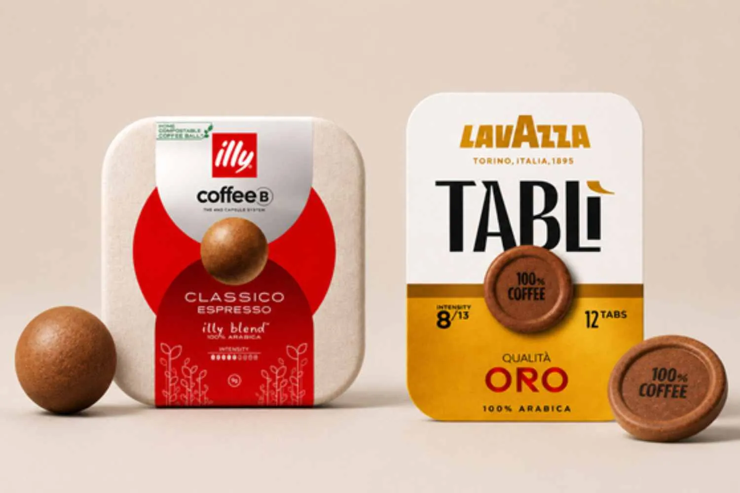 Lavazza Tablì o Illy CoffeeB: le capsule senza capsula riducono davvero i rifiuti?