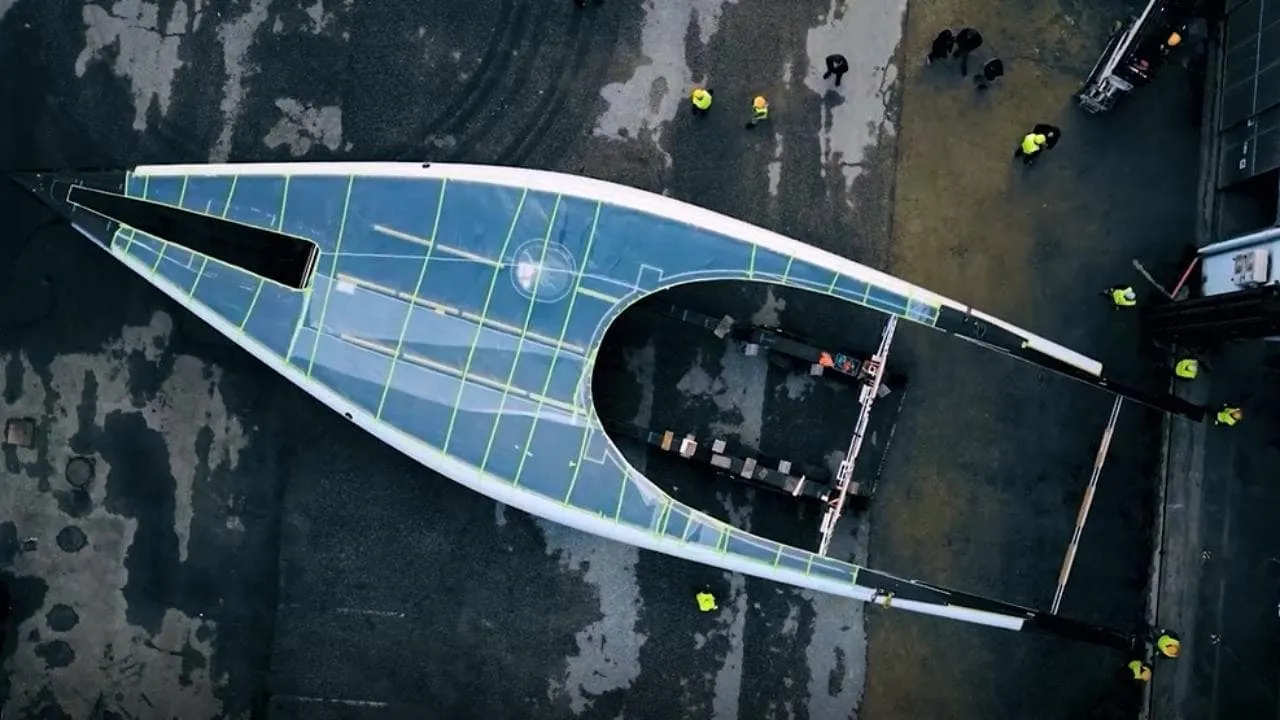 Come nasce Ferrari Hypersail: una barca sostenibile per volare sui record del mondo